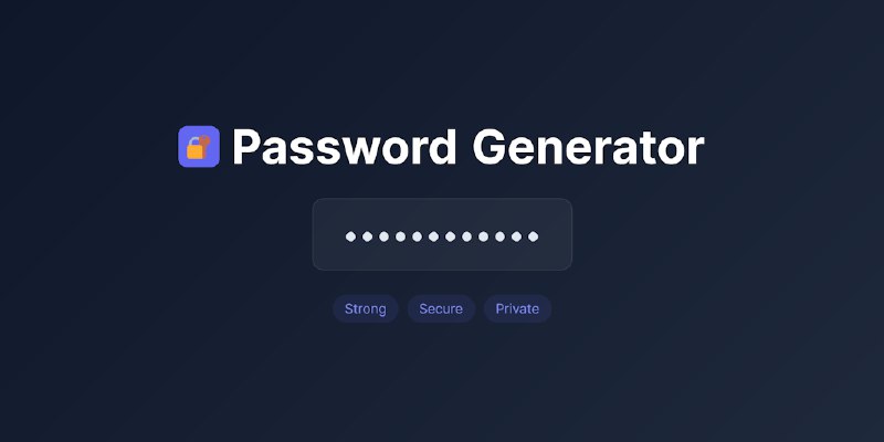 Strong Password Generator - Craft the perfect password for every need | Product Hunt