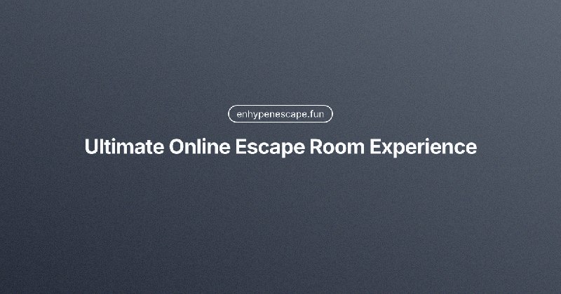 EnHypen Escape - Ultimate Online Escape Room Experience
